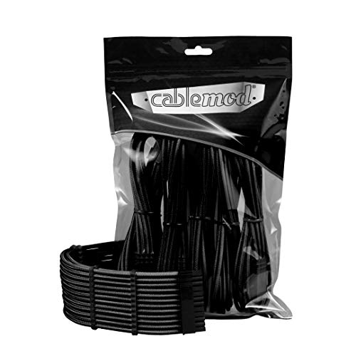 CableMod Pro ModMesh Sleeved Cable Extension Kit (Black + White) - Image 5