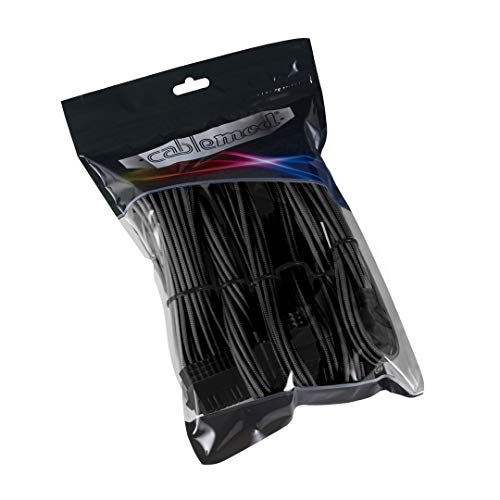 CableMod Pro ModMesh Sleeved Cable Extension Kit (Black + White) - Image 4