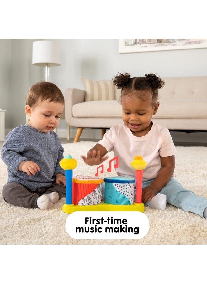 Lamaze - Squeeze Beats First Drum Set Musical Baby Toys For Early Childhood Development Ages 12 Months And Up - Image 1