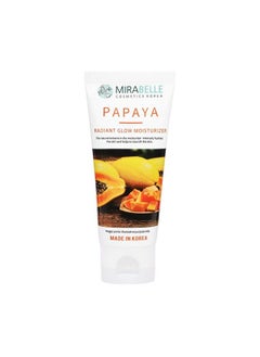MIRABELLE COSMETICS KOREA Mirabelle Papaya Radiant Glow Moisturizer For Face; Glossy Dewy Finish; Soft And Supple Skin; For Women & Men; Sls And Paraben Free; Made In Korea 80Ml  - Image 2