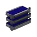 Trodat Replacement Ink Cartridge 64911  Pack of 3 Color Blue - Image 2