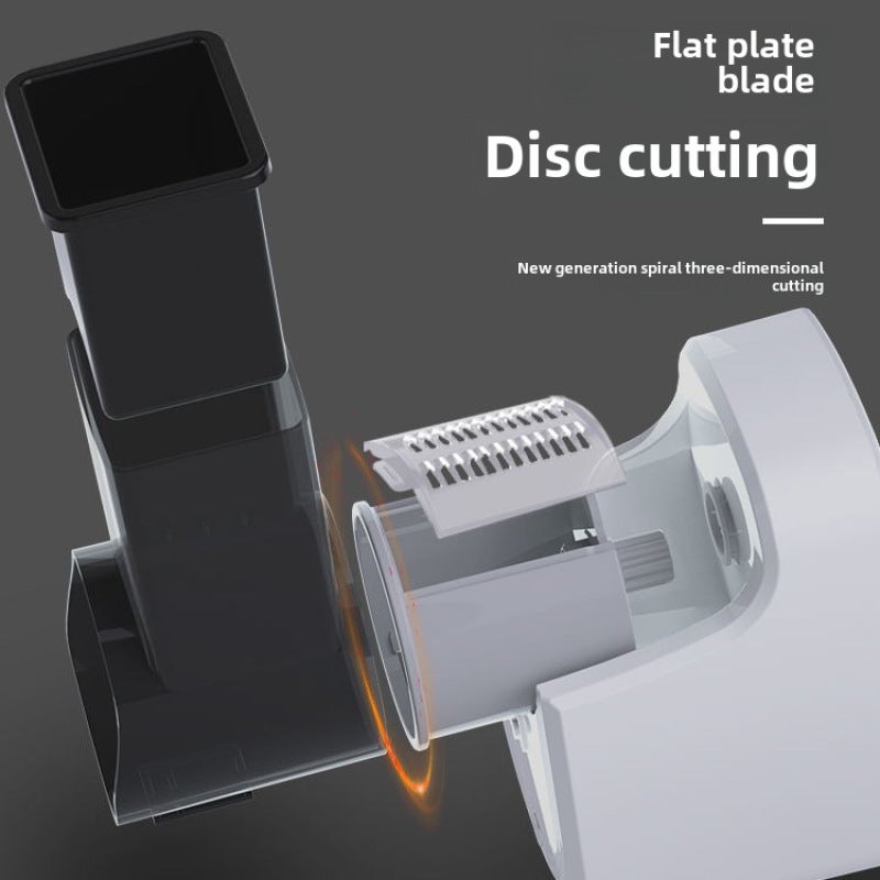 Electric Knife Sharpener Compact Multifunctional Slicing Chopping Tool - Efficient User-Friendly Sharpener for Home Kitchen Use - Image 5