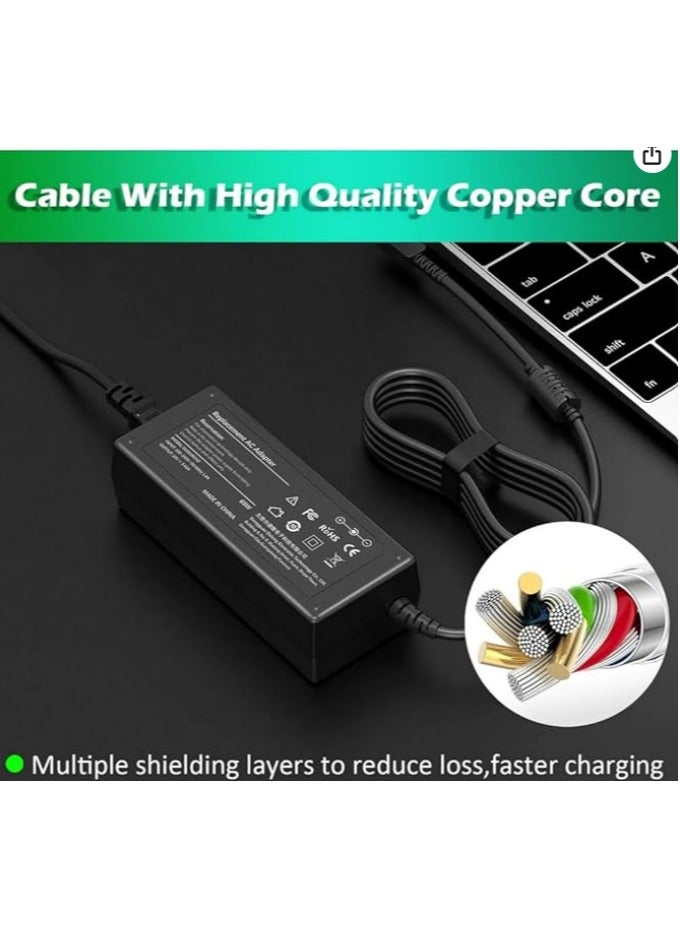 Laptop Adapter Charger For Acer Chromebook 11/13/14/5 & R11/R13/R14/CB3/CB5 & Aspire 3 & A315/A315/A314 Power Cord (3.0mm x 1.1mm) - Image 4