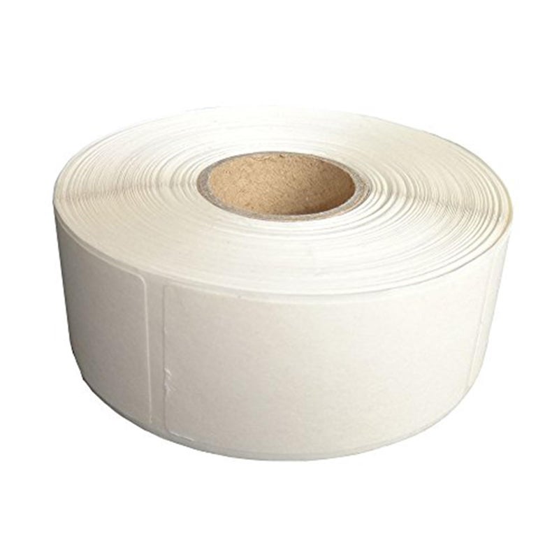 L LIKED Blank White 1 x 2 Inch Dissolvable Labels for Food Rotation Prep roll of 500 (1 Rolls) - Image 2