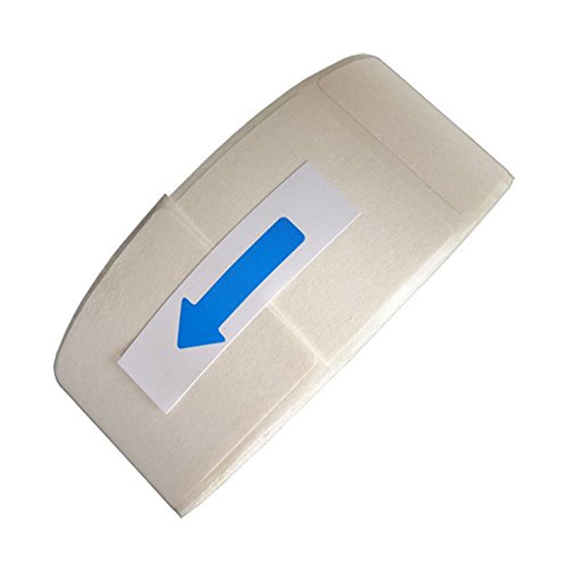L LIKED Blank White 1 x 2 Inch Dissolvable Labels for Food Rotation Prep roll of 500 (1 Rolls) - Image 5