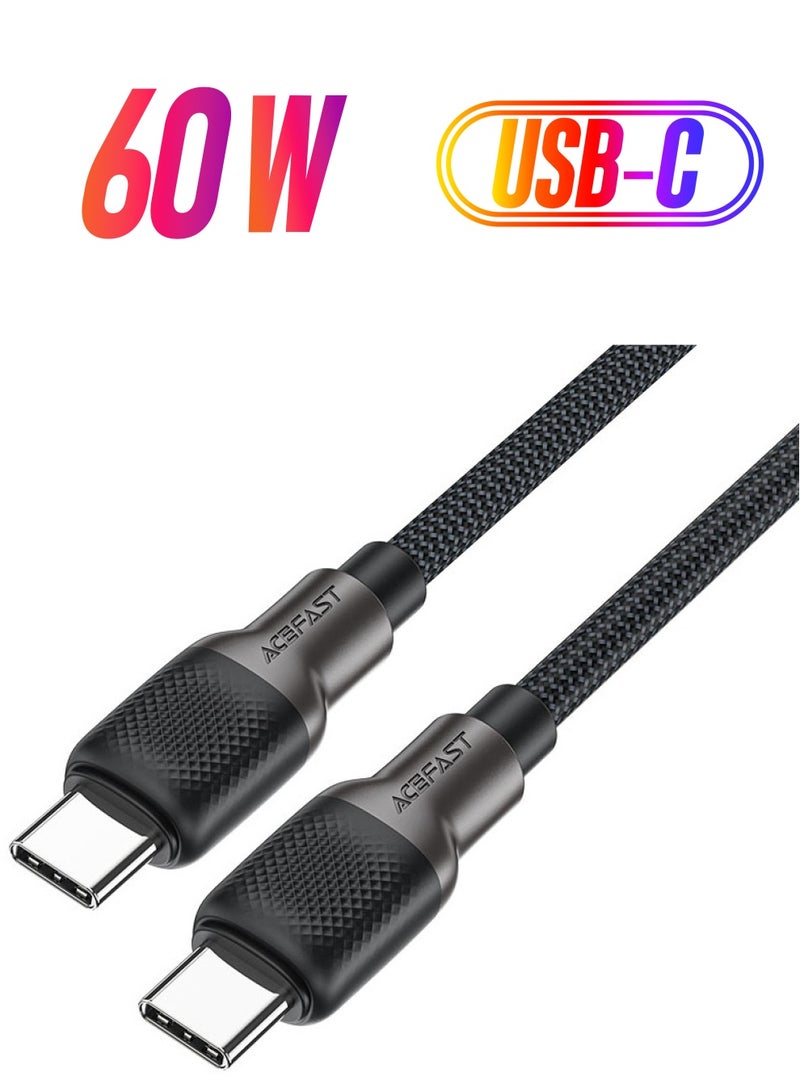 ACEFAST C10-03 60W USB-C to USB-C charging data cable. - Image 1