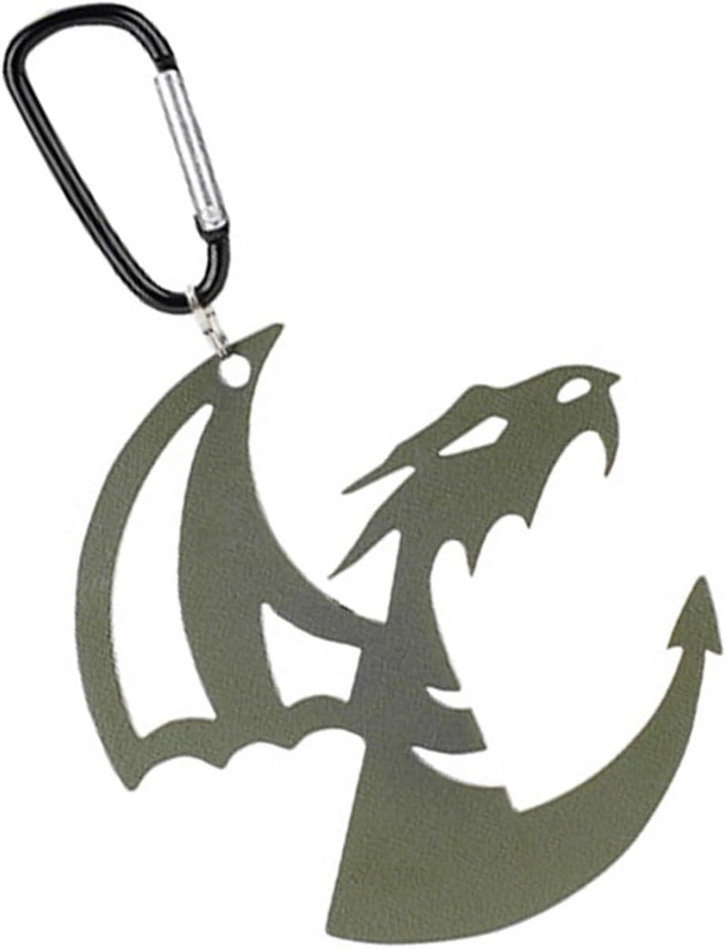 Heavy Type Hook Hanging Regulable Retros Rustics Umbrellas for Outdoor Use Dragon - Image 1