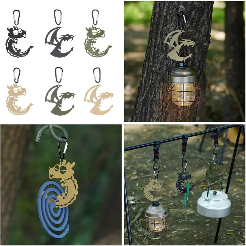 Heavy Type Hook Hanging Regulable Retros Rustics Umbrellas for Outdoor Use Dragon - Image 2