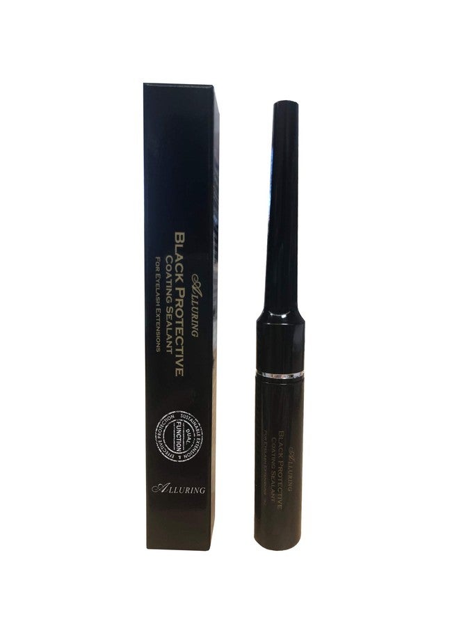 Alluring Black Longer Life Coating Sealant for Eyelash Extensions Helps better retention and eyelash growth - Image 1