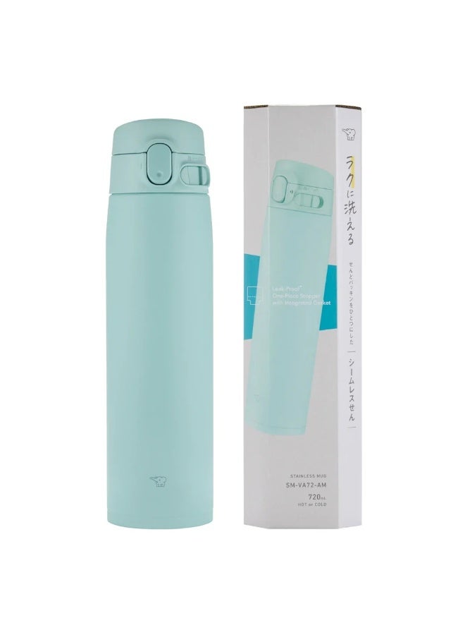 Zojirushi كوب ستانلس ستيل، 0.72 لتر - أزرق نعناعي - Image 1