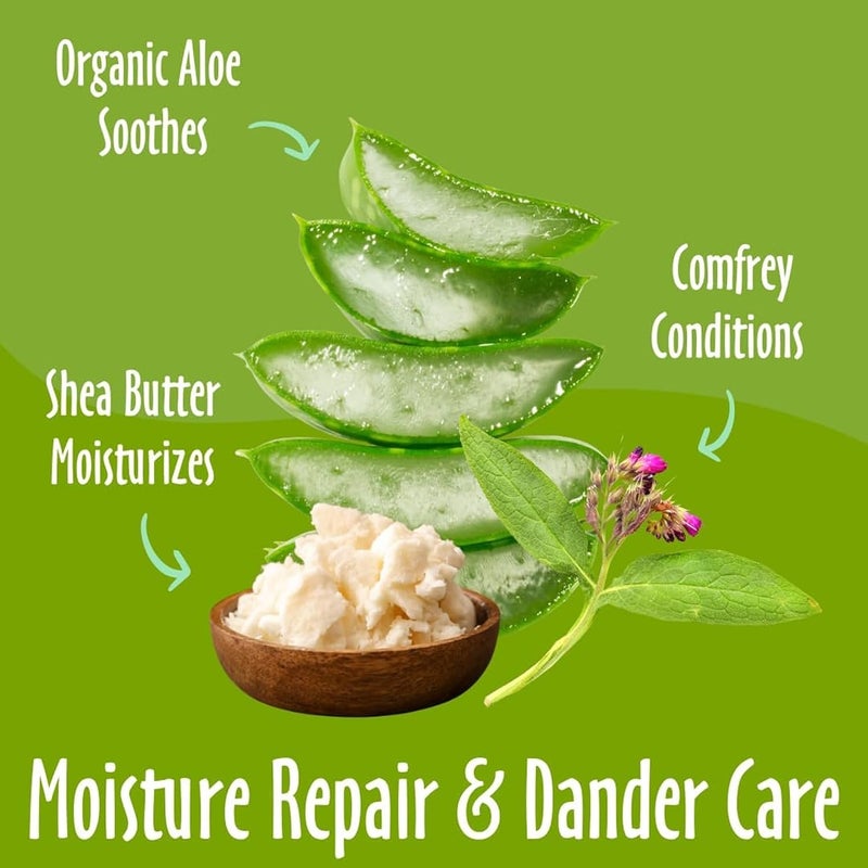 earthbath Hypoallergenic Shea Butter Spray - Dog Dandruff Treatment, Moisture Repair, Skin Moisturizer & Dander Care Spray for Dogs & Cats, Enriched with Nilotica Shea Butter - 237 ml - Image 2
