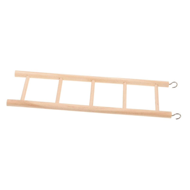 Wooden Bird Climbing Ladder For Parrots Cockatiels Promotes Exercise And Muscle Development - Image 2