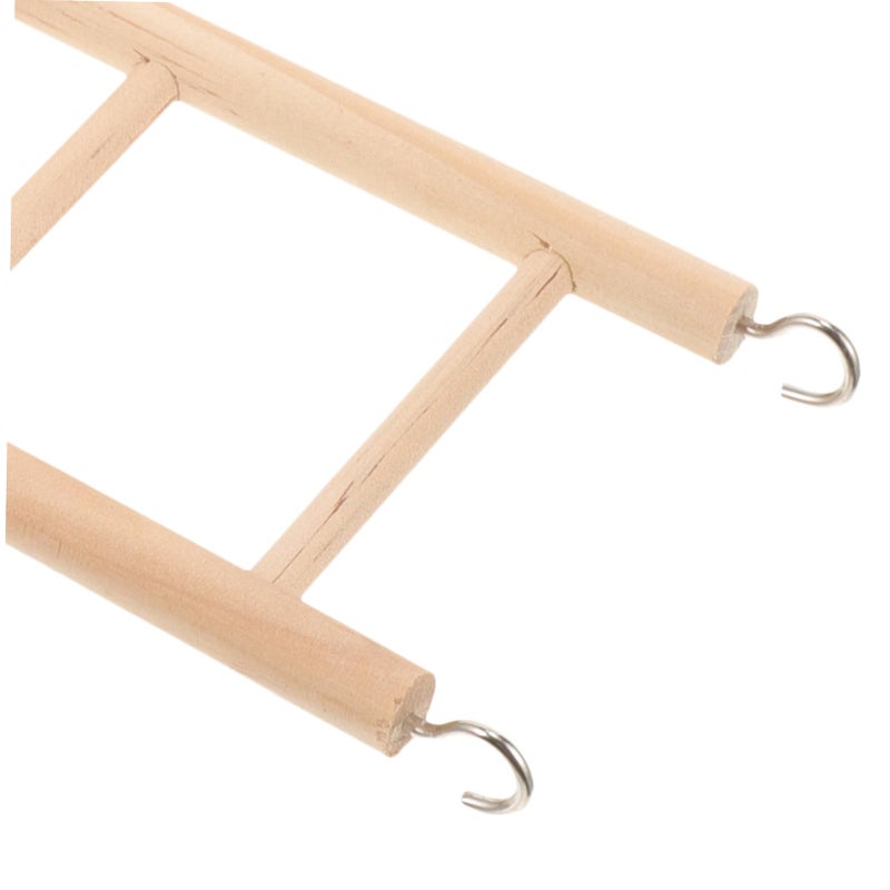 Wooden Bird Climbing Ladder For Parrots Cockatiels Promotes Exercise And Muscle Development - Image 4