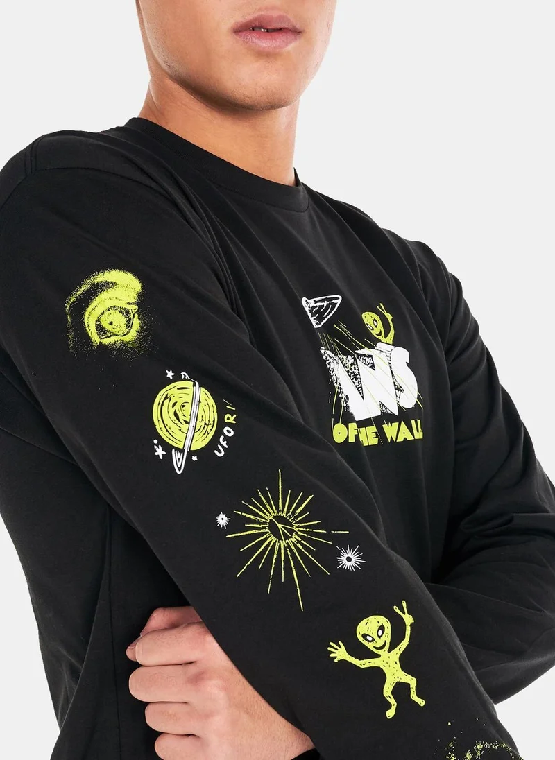 VANS Men's Space Greetings T-Shirt