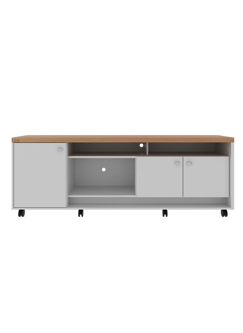 DANUBE HOME Phenom TV Unit Up to 75 inches - Almond / Off White 