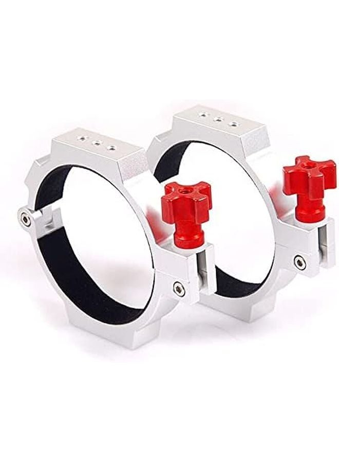 80mm Telescope Tube Rings Pair Astronomical Telescope Accessories - Image 1