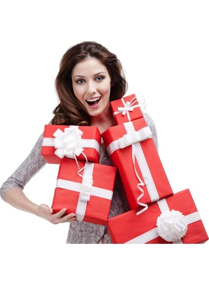 7/8 Inch (22mm) Wide 100 Yards Double-Faced White Satin Ribbon - Perfect for Wedding Decorations, Bouquets & Crafts - Image 4