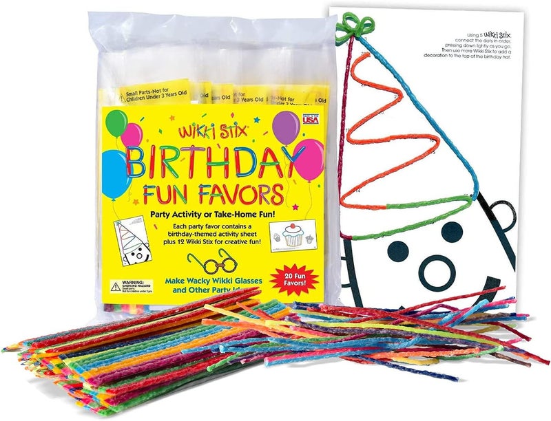 WikkiStix Birthday Fun Favors - Image 1