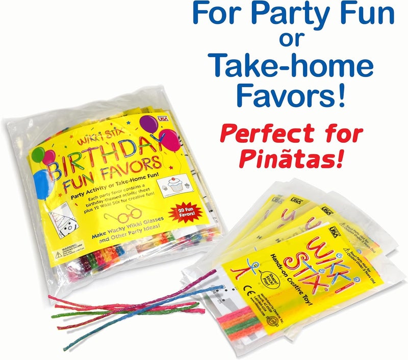 WikkiStix Birthday Fun Favors - Image 4