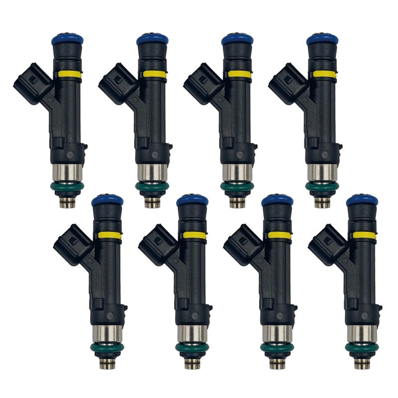 Gautory CM5144 Fuel Injectors Compatible with 2007 2008 Ford F150 54L 20072010 F250 F350 Super Duty 20072008 Lincoln Mark LT Replace 0280158138 62402 7C3Z9F593A FJ997 Set of 8 - Image 2