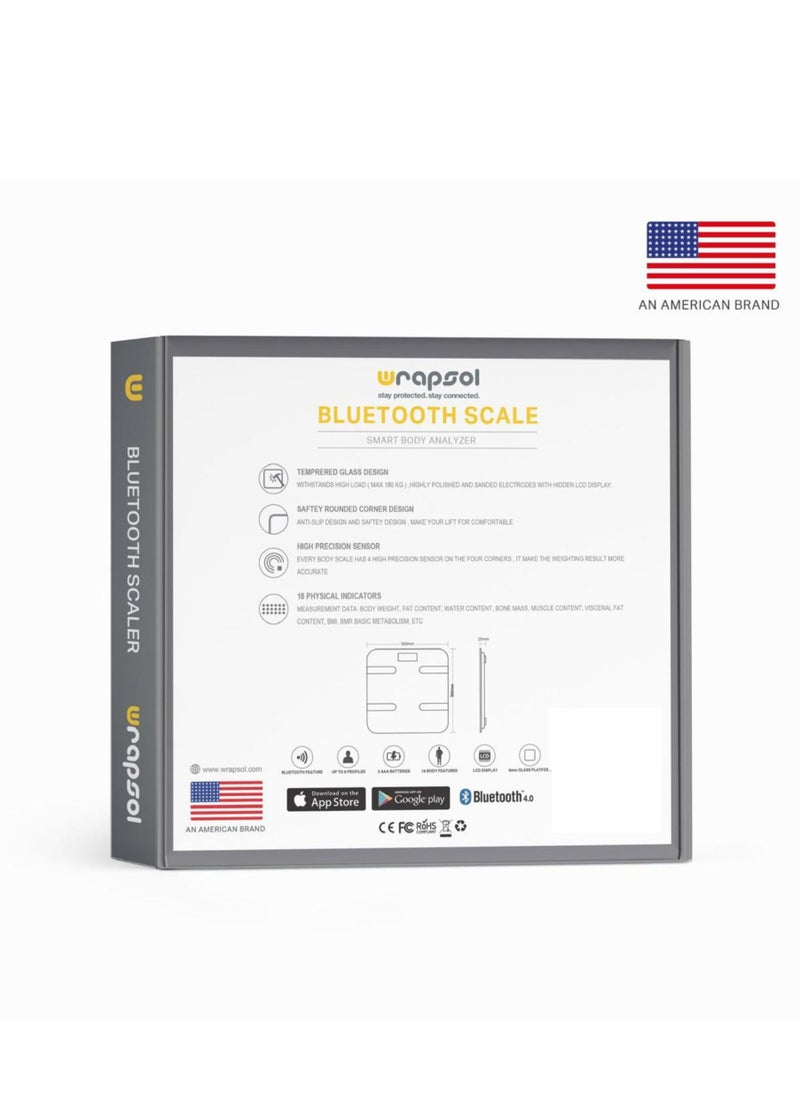 Rapsol smart scale for measuring and analyzing body functions