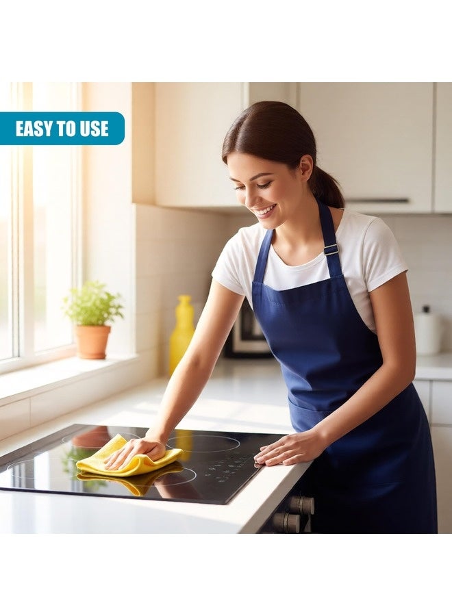 مجموعة مناشف تنظيف من الألياف الدقيقة - فائقة الامتصاص، خالية من الوبر، متعددة الألوان - عبوة من 10 قطع للمنزل والمطبخ والسيارة - Image 2