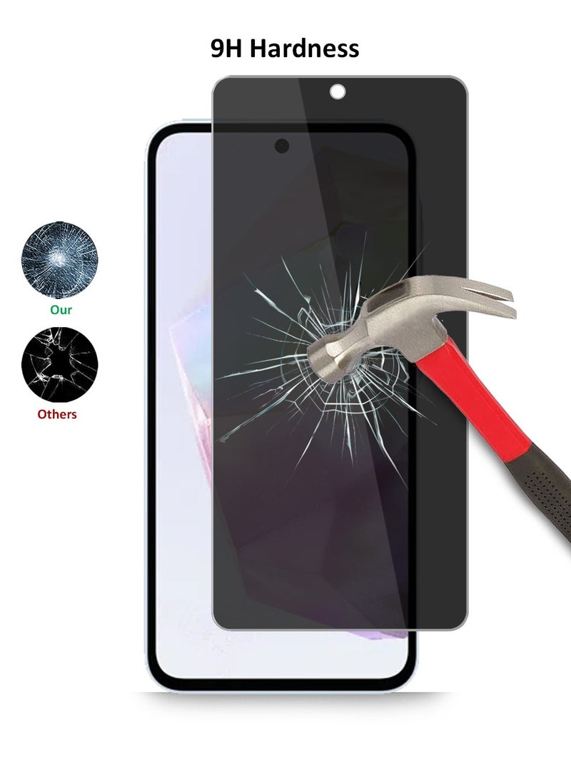 Techie Samsung Galaxy A36 5G Privacy Tempered Glass Screen Protector - Image 3