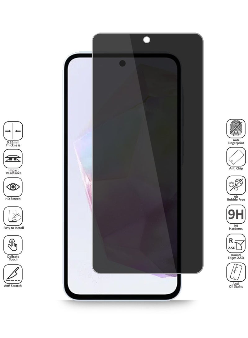 Techie Samsung Galaxy A36 5G Privacy Tempered Glass Screen Protector - Image 2