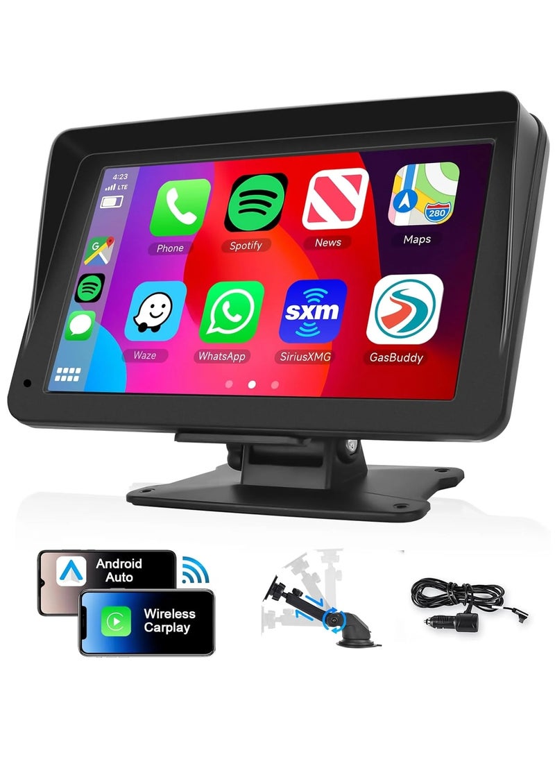 بيوينتي شاشه سيارة 7 بوصه مع كاميرا خلفيه سهل التركيب والفك ولا داعي لفك الديكور - Image 2