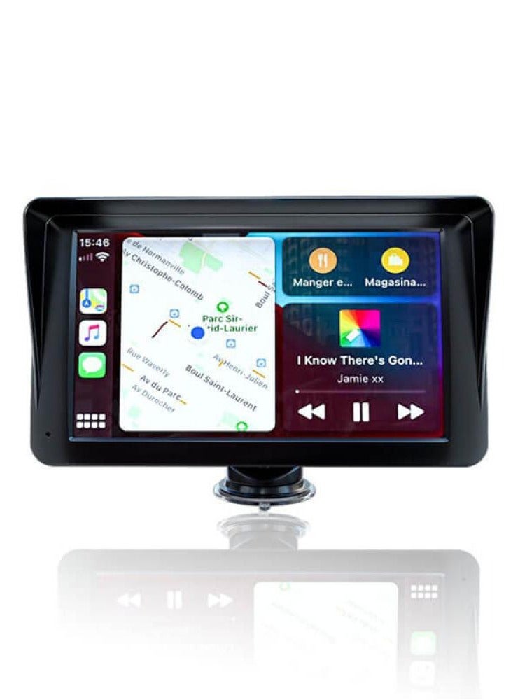 بيوينتي شاشه سيارة 7 بوصه مع كاميرا خلفيه سهل التركيب والفك ولا داعي لفك الديكور - Image 1