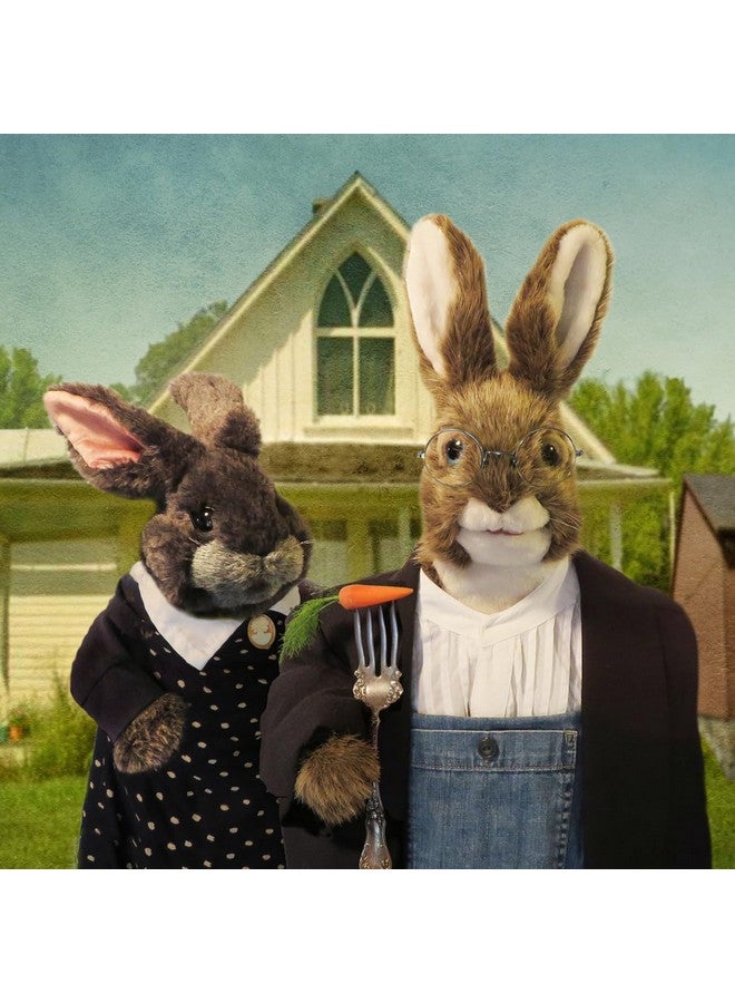 Folkmanis Gray Bunny Rabbit Hand Puppet, 1 ea - Image 4