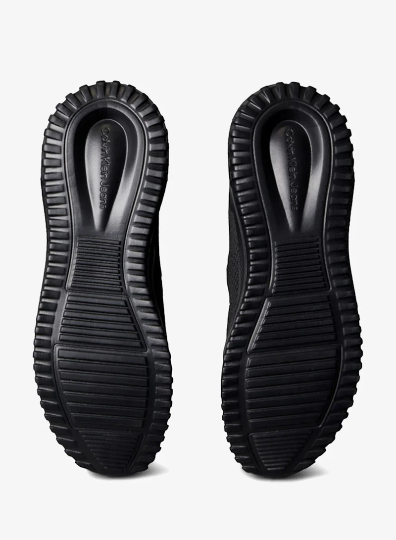 Calvin Klein Jeans BLACK Lace Up Low Top Sneakers for Men | Best Price UAE