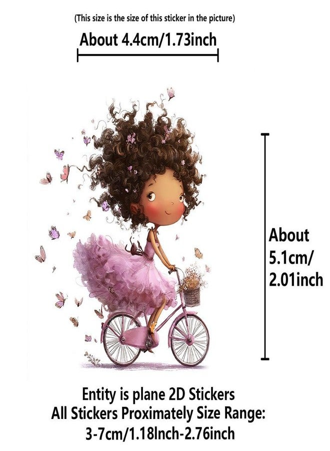SLGIFT A Pack of 20pcs of Stickers Featuring a Garden Girl Theme with Pink Skirts Suitable for Crafts Scrapbooking Luggage Notebooks Diaries Photo Album Decorations Stationery Additions Aesthetic Decor - Image 4