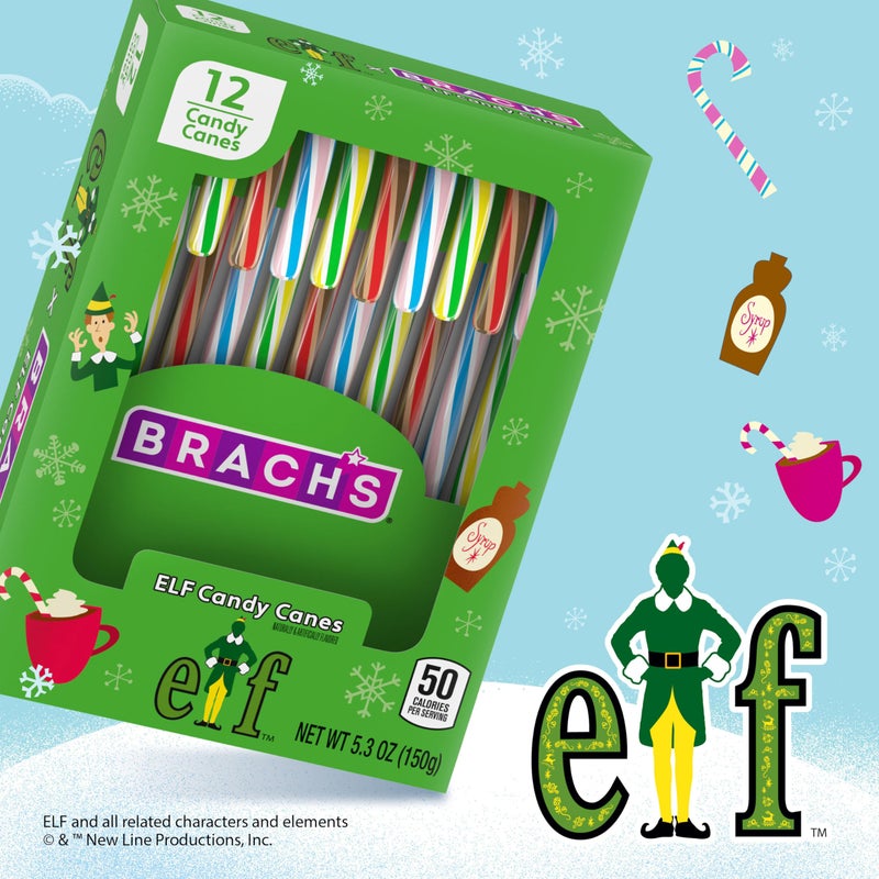 Brach's Elf Holiday Candy Canes, 5.3 oz - Image 4