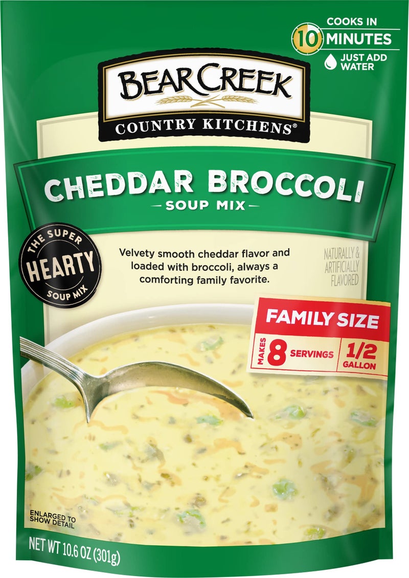Bear Creek Soup Mix, Cheddar Broccoli, 10.6 Ounce - Image 1