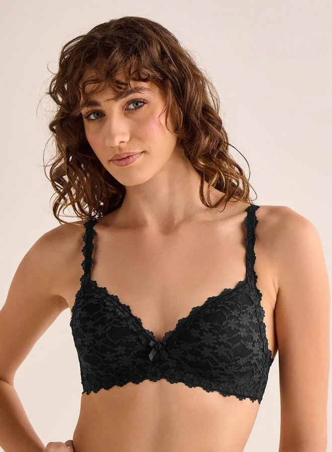 سبلاش فيڤ Demi Bra Lace Design