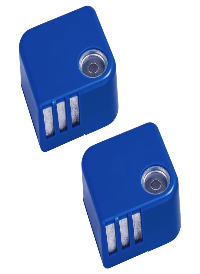 HWEIUA PDC51V1 Demineralization Cartridge Compatible with Vick Humidifier V4600, V5100, VUL575 and Sunbeam696 Only, Humidifier Filter Replacement Effectively Reduce White Dust, Pack of 2, Blue - Image 1