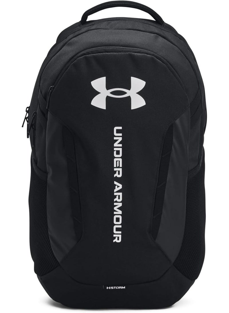 اندر ارمر شنطة Under Armour Unisex-Adult Hustle 6.0، (002) كحل، حجم واحد كيناسب الأغلب - Image 2