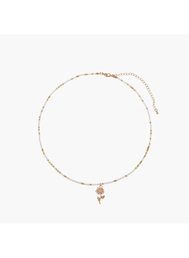 لايف ستايل Cubic Zirconia Pendant Necklace