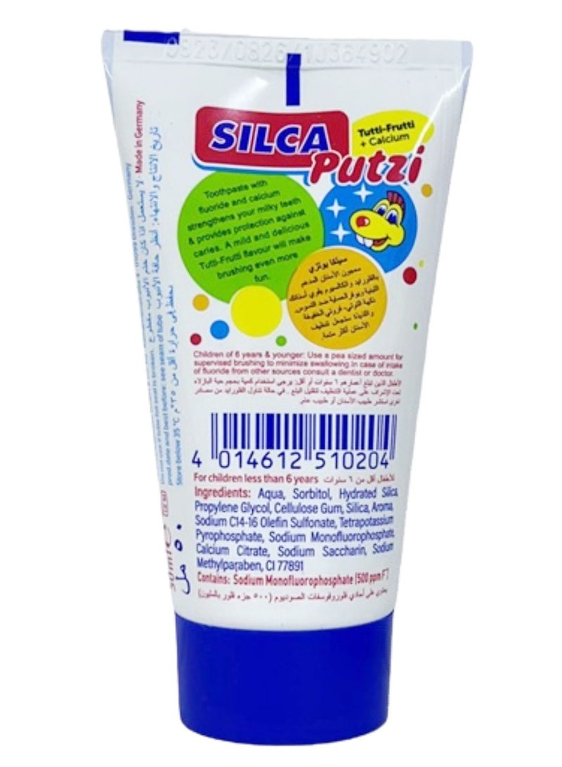SILCA Putzi Children's Toothpaste 50ml - Image 2