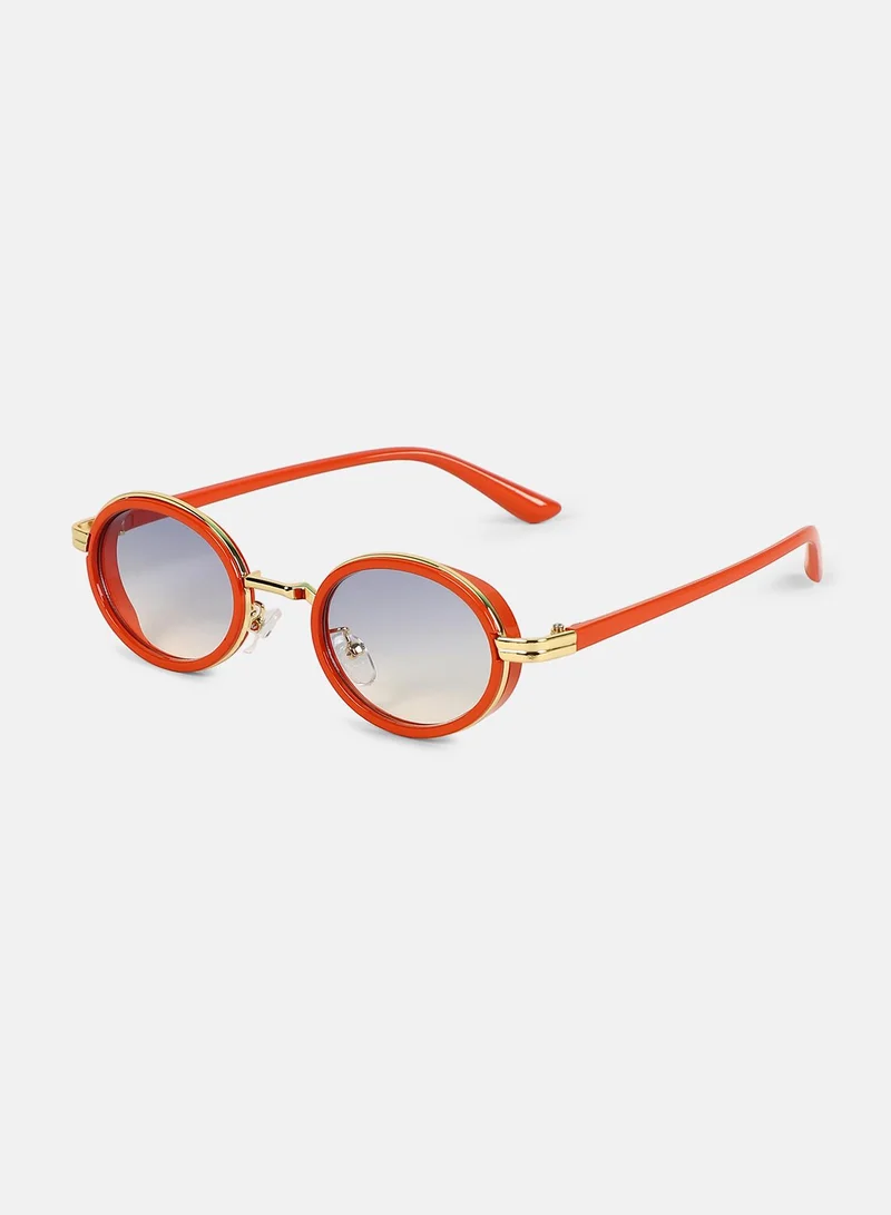 Haute Sauce  Polarized Full Rim Oval Sunglasses For Women  | Best Price UAE