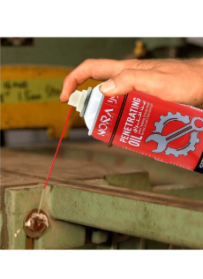 Nora - Penetrating Oil Multi-Purpose Spray Rust Remover, Lubricant, Moisture Repellant, Anti-Squeak Formula - 450ml NORA Car Care - Image 1