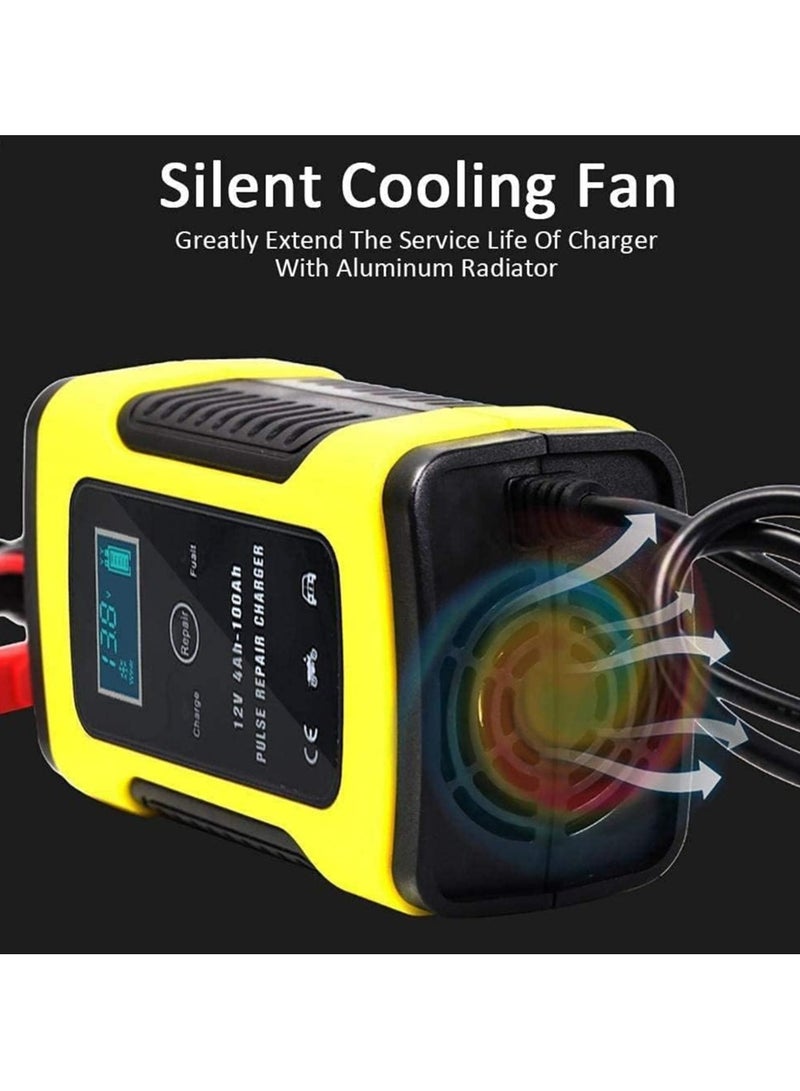 5 Amp 12V Smart Car Battery Charger/Maintainer – Automatic Automotive Battery Charger for Cars, Motorcycles, Lawn Mowers, Boats, SUVs, RVs, ATVs, and More - Image 5