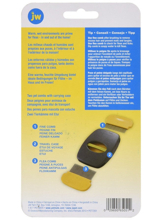جي دبليو مشط JW Pet Company للقطط والكلاب - Image 4