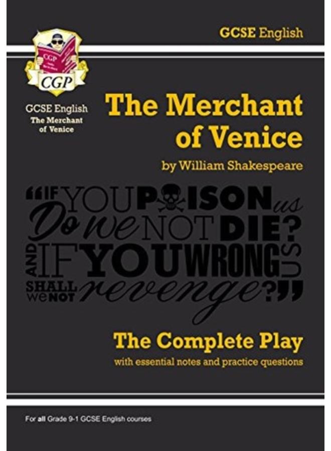 The Merchant of Venice - The Complete Play with Annotations, Audio and Knowledge Organisers 
