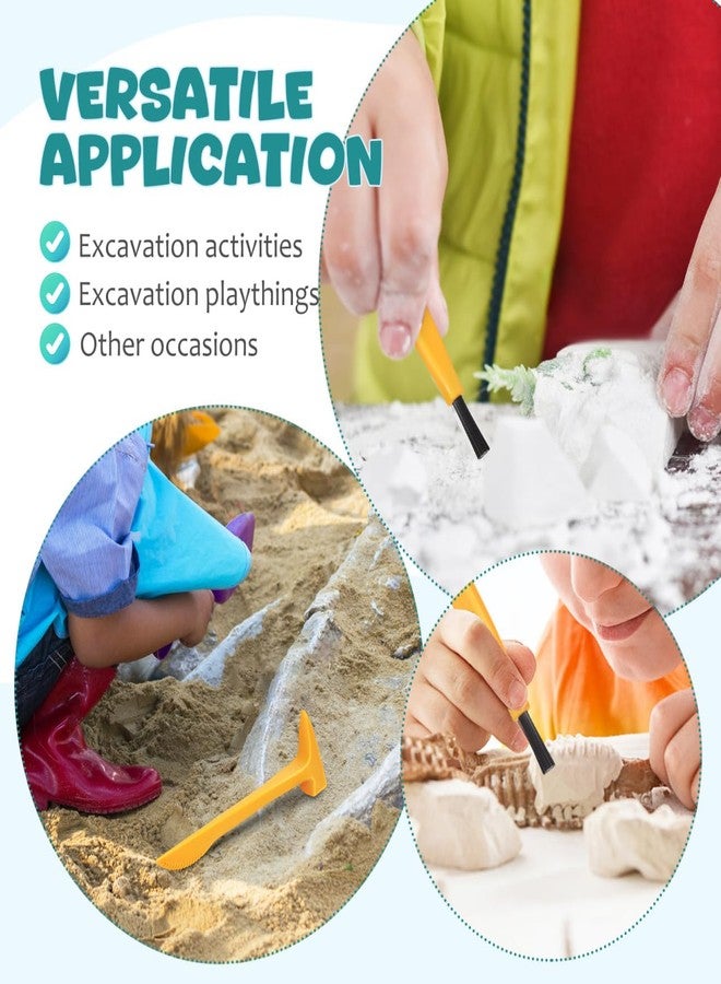 JOINPAYA 10 Set Excavation Tool Kit: Dino Fossils Dig Kit for Kids, Bulk Archaeology Dig Tools with Mini Hammer Chisel and Brush for Fossil Gem Digging, Science Toy - Image 3
