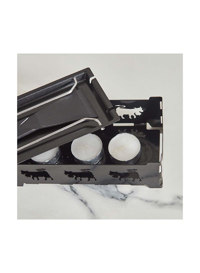 Home Box Divine 6-Piece Cheese Raclette Set 18.5 x 1.5 x 9 cm - Image 3