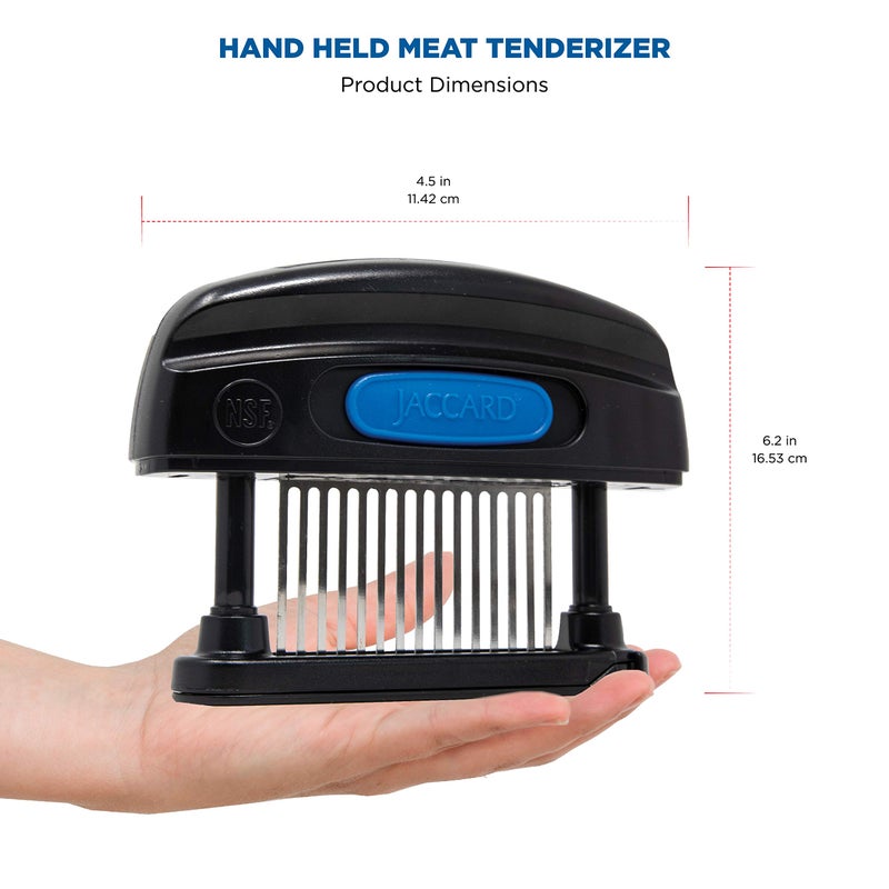 Jaccard 15-Blade Meat Tenderizer  Simply Better Meat Tenderizer  Abs Columns/ Removable Cartidge  Nsf Approved  Black - Image 2
