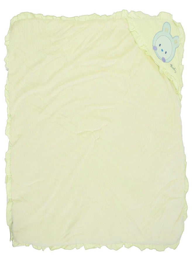Pokory Soft Baby Wrapper Luxury Winter Quilt & Sleeping Bag for Newborns 0-12 Months Warm, Cozy Cover for Boys & Girls Yellow - Image 2