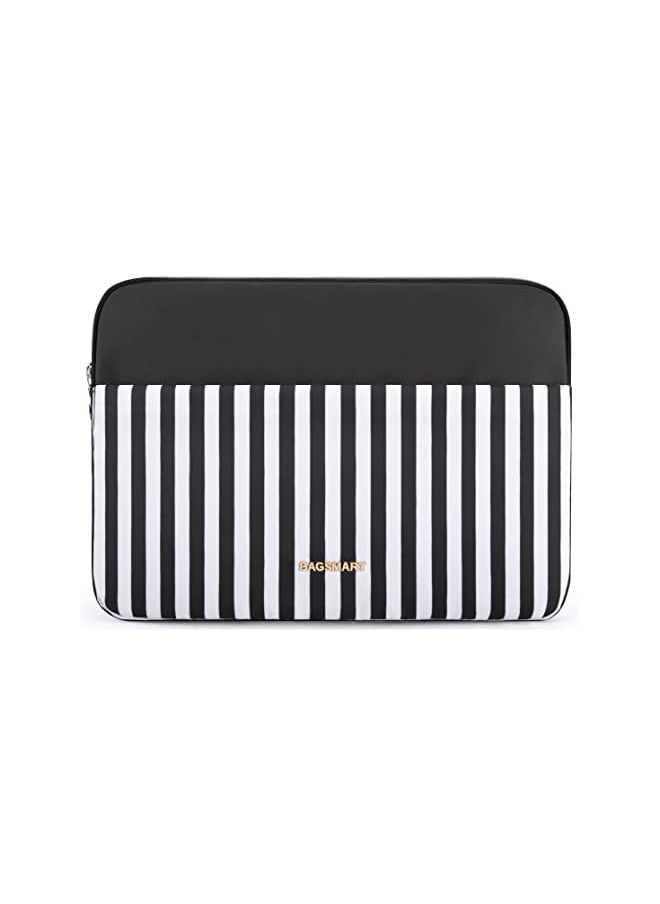 BAGSMART Laptop Sleeve Bag, BAGSMART Laptop Case Compatible with MacBook Air/Pro Retina,13-13.3 inch Notebook Compatible with MacBook Pro 14 inch 2021 2022 M1 Pro/Max A2442, Computer Bag with Pocket, Black  - Image 1